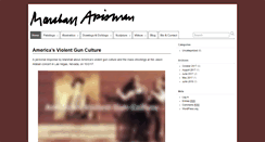 Desktop Screenshot of marshallarisman.com