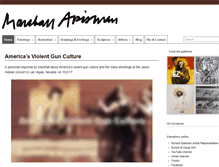 Tablet Screenshot of marshallarisman.com